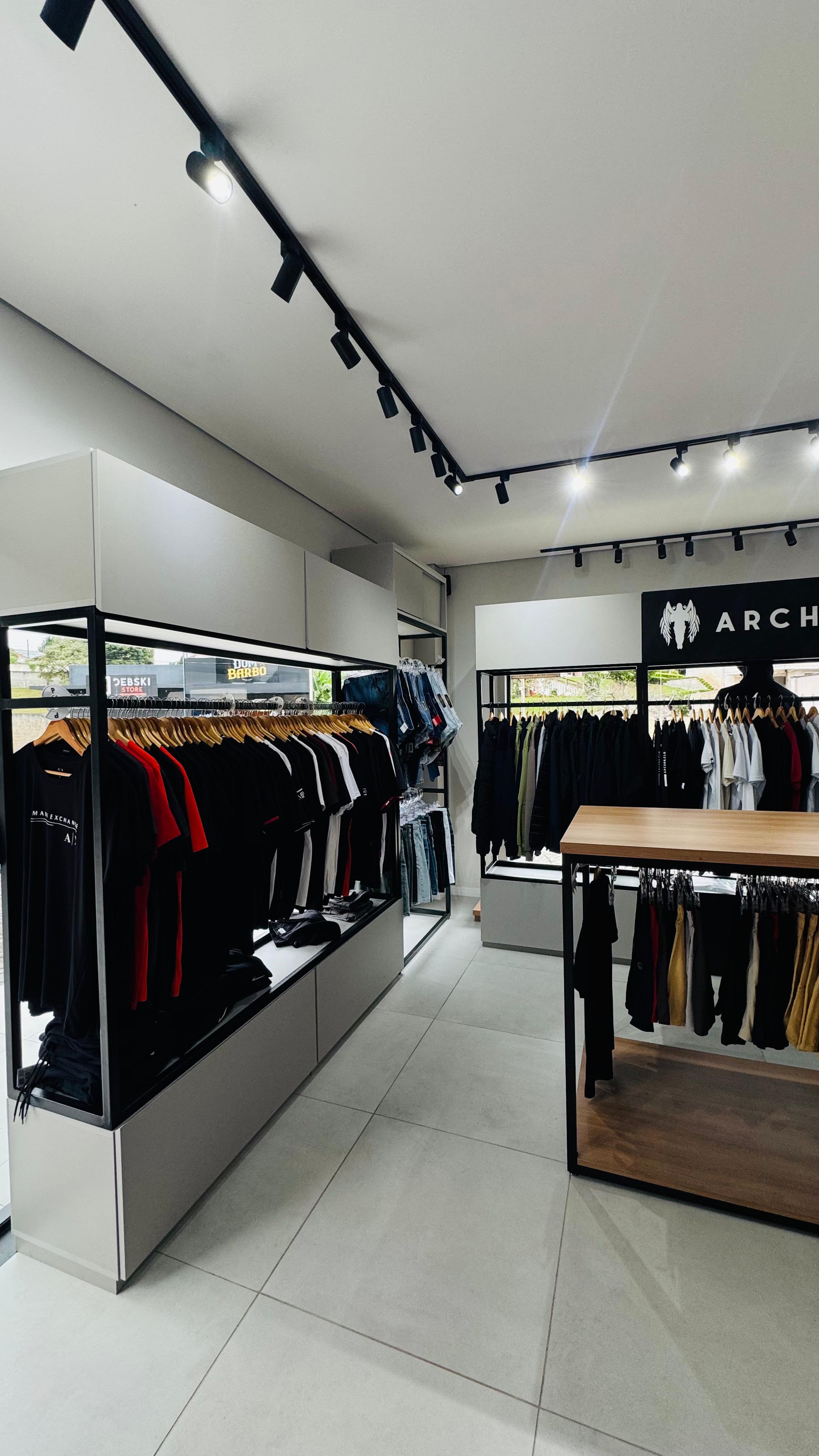 Organização das roupas